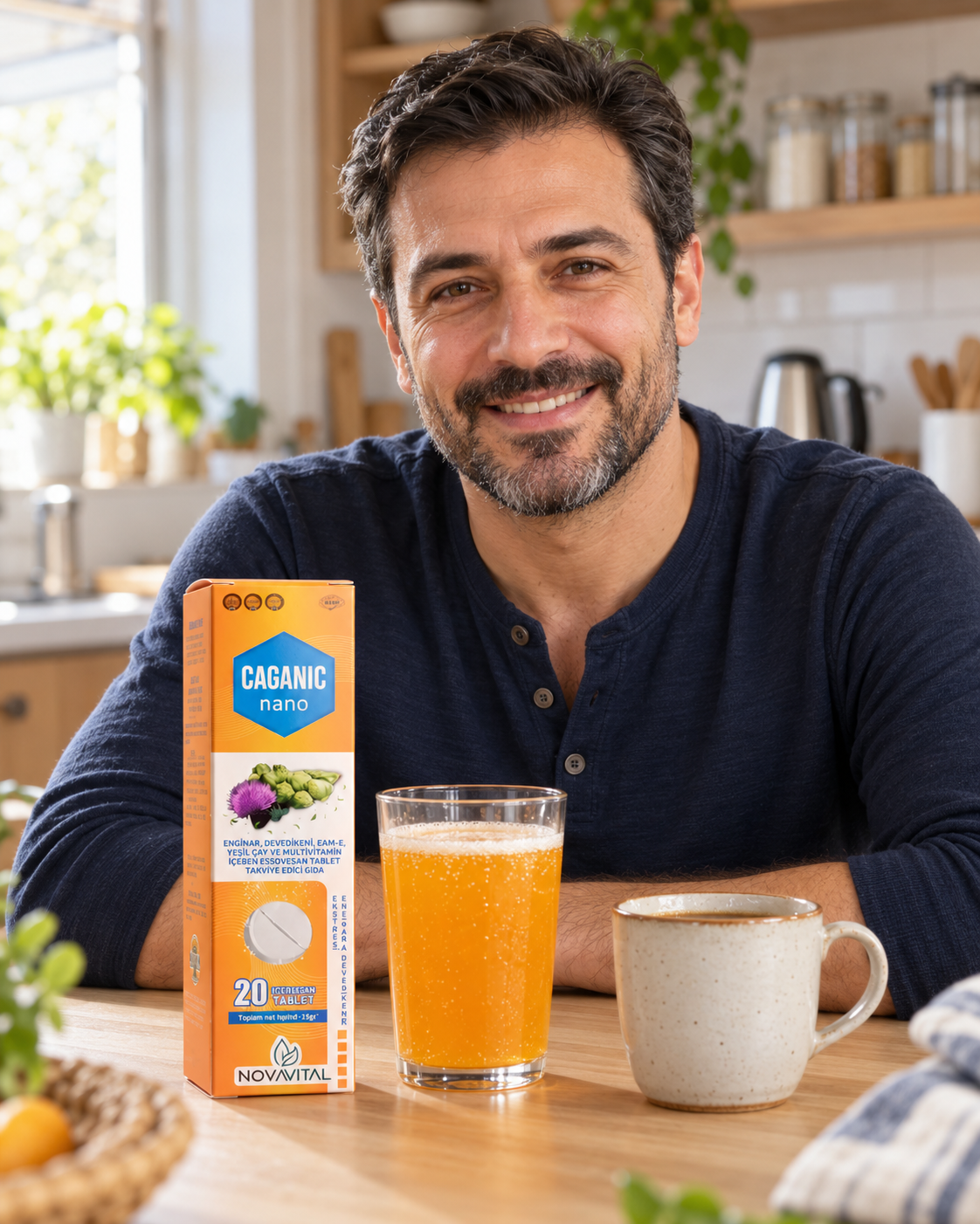 Caganıc Nano - Enginar ve Devedikeni İçeren Efervasan Tablet