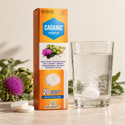 Caganıc Nano - Enginar ve Devedikeni İçeren Efervasan Tablet
