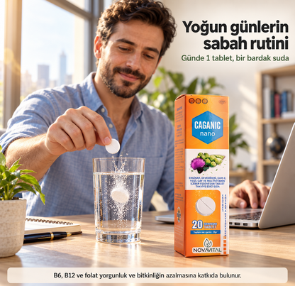 Caganıc Nano - Enginar ve Devedikeni İçeren Efervasan Tablet