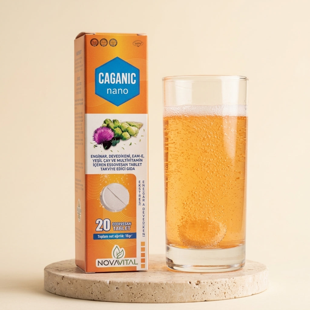 Caganıc Nano - Enginar ve Devedikeni İçeren Efervasan Tablet